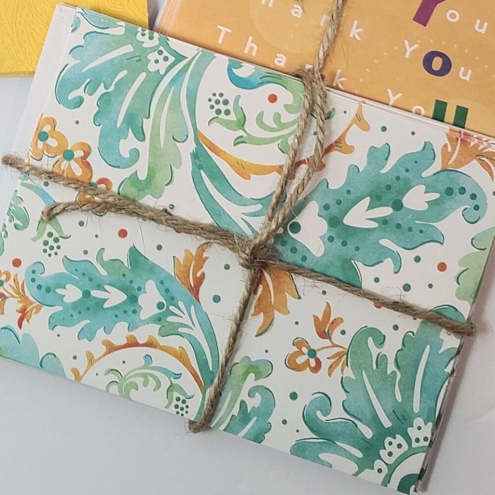 Butterfly Tin Gift Set – 87 Piece Bundle – Thank You Cards, Pens, Notebook, etc - Picture 11 of 11